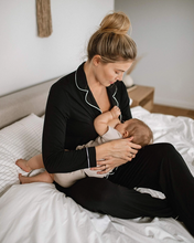 Load image into Gallery viewer, Clea LS Maternity & Nursing Pajama