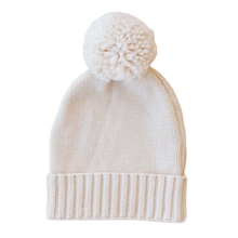 Load image into Gallery viewer, Knit Baby Pom Pom Beanie