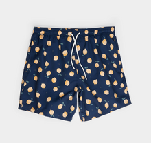 Load image into Gallery viewer, Lemon Men's Navy Swim Trunks