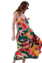 Load image into Gallery viewer, Cotton Strappy Maxi Dress