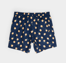 Load image into Gallery viewer, Lemon Men's Navy Swim Trunks