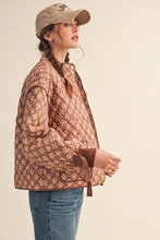 Load image into Gallery viewer, Matilda Floral Quilted Jacket