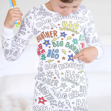 Load image into Gallery viewer, Big Bro Colorable PJ Set