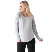 Load image into Gallery viewer, Bamboo Nursing & Maternity Long Sleeve