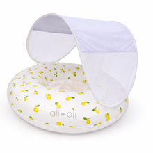 Load image into Gallery viewer, Lemons Baby Swim Seat & Sun Canopy