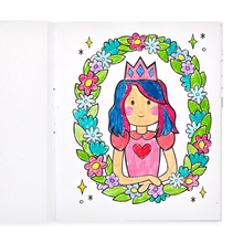 Load image into Gallery viewer, Color-in' Book - Princesses & Fairies