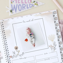 Load image into Gallery viewer, Wildflower Meadow Luxury Baby Memory Book
