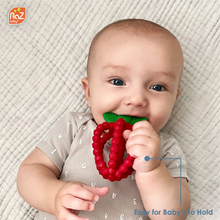 Load image into Gallery viewer, Razberry Bites Teething Toy - Blue
