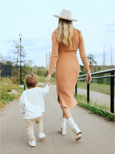 Load image into Gallery viewer, Kay Maternity & Nursing Midi Dress