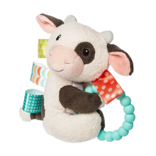 Load image into Gallery viewer, Taggies Buttercup Cow Teether Rattle