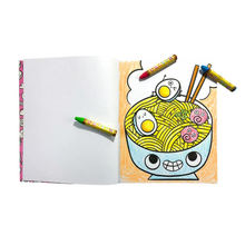Load image into Gallery viewer, Color-in' Book - Happy Snacks Coloring Book