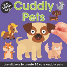 Load image into Gallery viewer, First Sticker Art: Cuddly Pets