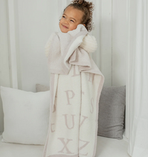Load image into Gallery viewer, Cozychic ABC Blanket