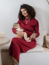 Load image into Gallery viewer, Kay Maternity & Nursing Midi Dress