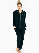 Load image into Gallery viewer, Clea LS Maternity & Nursing Pajama