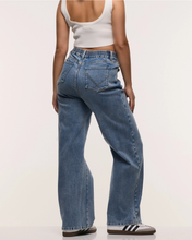 Load image into Gallery viewer, Relaxed Wide Leg Maternity Jeans