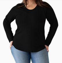 Load image into Gallery viewer, Bamboo Nursing & Maternity Long Sleeve