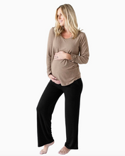 Load image into Gallery viewer, Bamboo Nursing & Maternity Long Sleeve