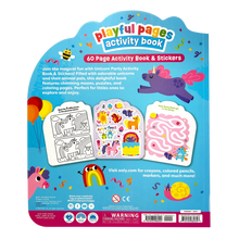Load image into Gallery viewer, Playful Pages Activity Book - Unicorn Party!