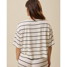 Load image into Gallery viewer, Aria Stripe Cropped Top