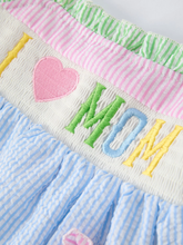 Load image into Gallery viewer, “I ❤ Mom” Smocked Set