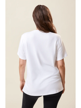Load image into Gallery viewer, Supima® Cotton Side Zip T-Shirt