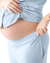 Load image into Gallery viewer, Clea Bamboo Maternity & Postpartum Short Sleeve Pajama Set (More Colors)
