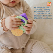 Load image into Gallery viewer, Raz-Fruitique Silicone Teethers 3PK