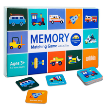 Load image into Gallery viewer, Memory Matching Game - Transportation