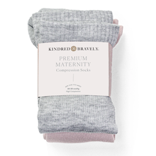 Load image into Gallery viewer, Maternity & Postpartum Compression Socks 2 Pack
