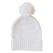 Load image into Gallery viewer, Knit Baby Pom Pom Beanie
