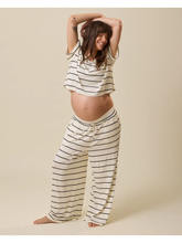 Load image into Gallery viewer, Aria Stripe Cropped Top