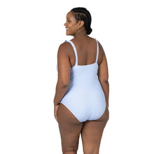 Load image into Gallery viewer, Nursing & Maternity One Piece Wrap Swimsuit