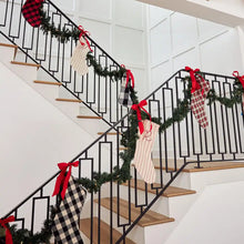 Load image into Gallery viewer, Grain Sack Red Stocking