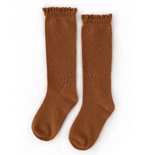 Load image into Gallery viewer, Lace Top Knee Highs