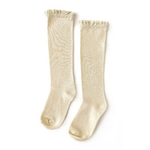 Load image into Gallery viewer, Lace Top Knee Highs