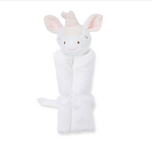 Load image into Gallery viewer, White Unicorn Lovey Blankie