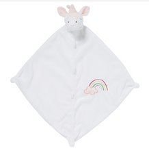Load image into Gallery viewer, White Unicorn Lovey Blankie