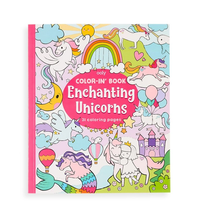 Load image into Gallery viewer, Color-in&#39; Book: Enchanting Unicorns
