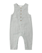 Load image into Gallery viewer, Green Gingham Jumpsuit
