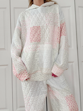 Load image into Gallery viewer, Marie Quilted Pastel Hoodie
