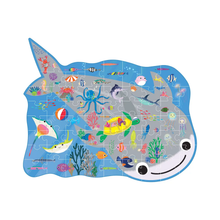 Load image into Gallery viewer, Ocean 60pc Shaped Puzzle
