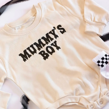 Load image into Gallery viewer, Mummy&#39;s Boy Halloween Romper
