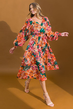 Load image into Gallery viewer, Linda Floral Midi Dress
