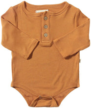 Load image into Gallery viewer, Aynor Rib Henley Onesie
