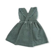 Load image into Gallery viewer, Apple Applique Corduroy Dress
