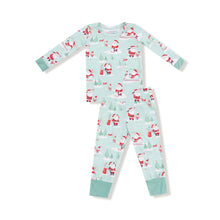 Load image into Gallery viewer, Golfing Santa &amp; Elves PJ Set
