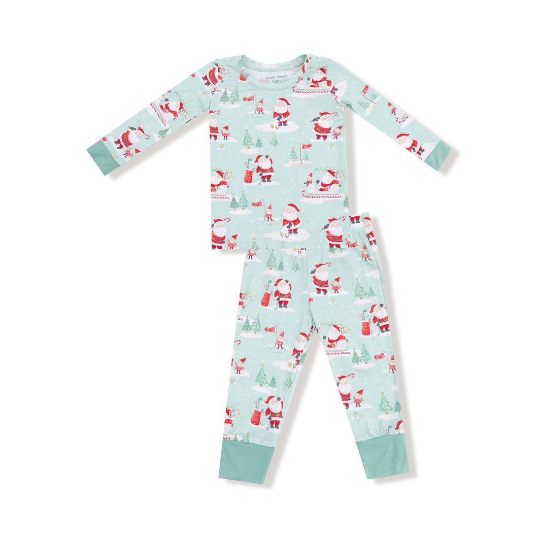 Golfing Santa & Elves PJ Set