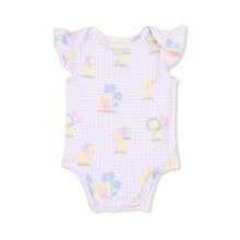 Load image into Gallery viewer, Vintage Spring Ducklings Pink Bodysuit

