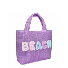 Load image into Gallery viewer, Beach Mini Straw Bag
